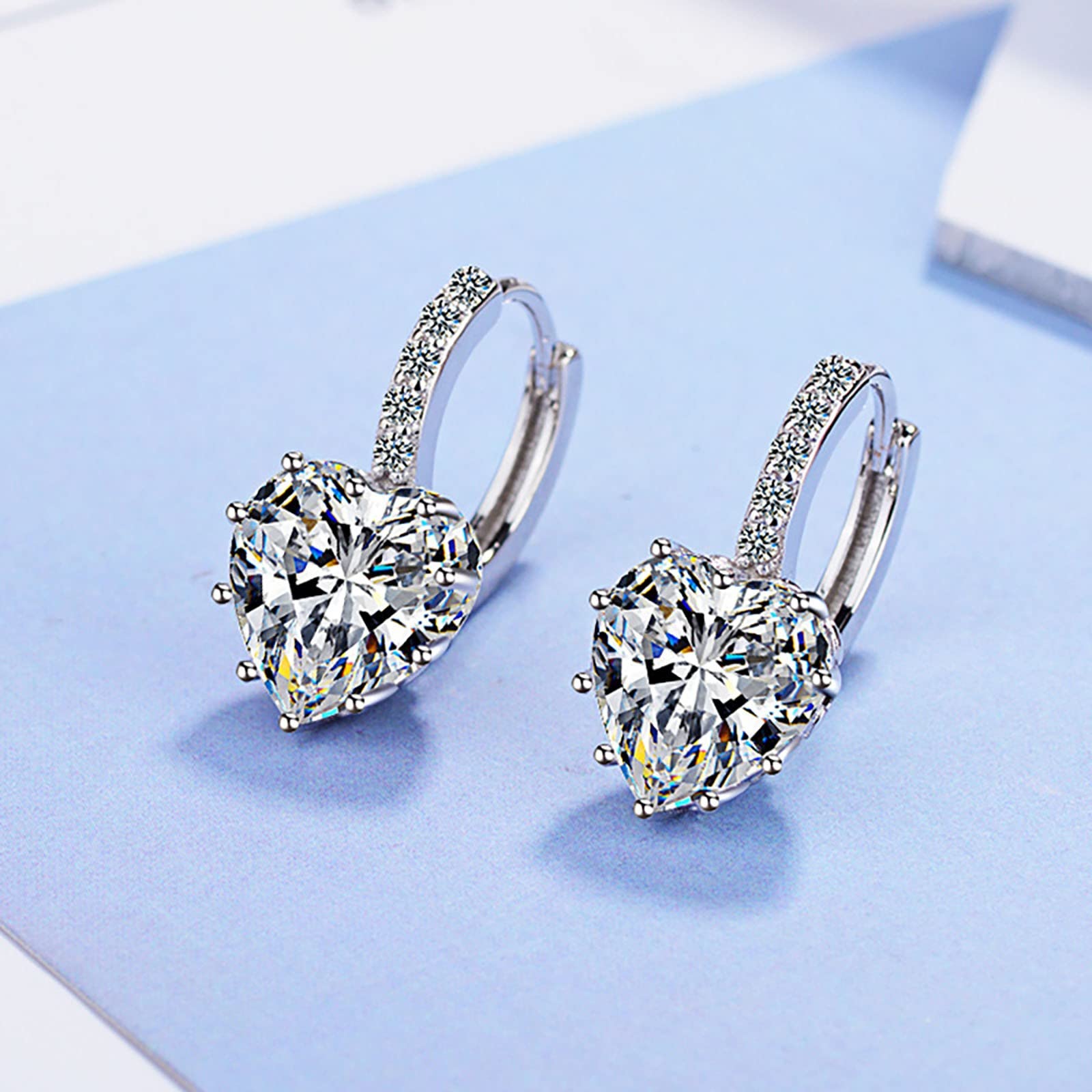 Trendy 2024 Women's Fashion Earrings - Retro Diamond Stud Earrings for Birthday Party & Jewelry Gifts | Perfect for Date Night, Office Wear & Special Occasions