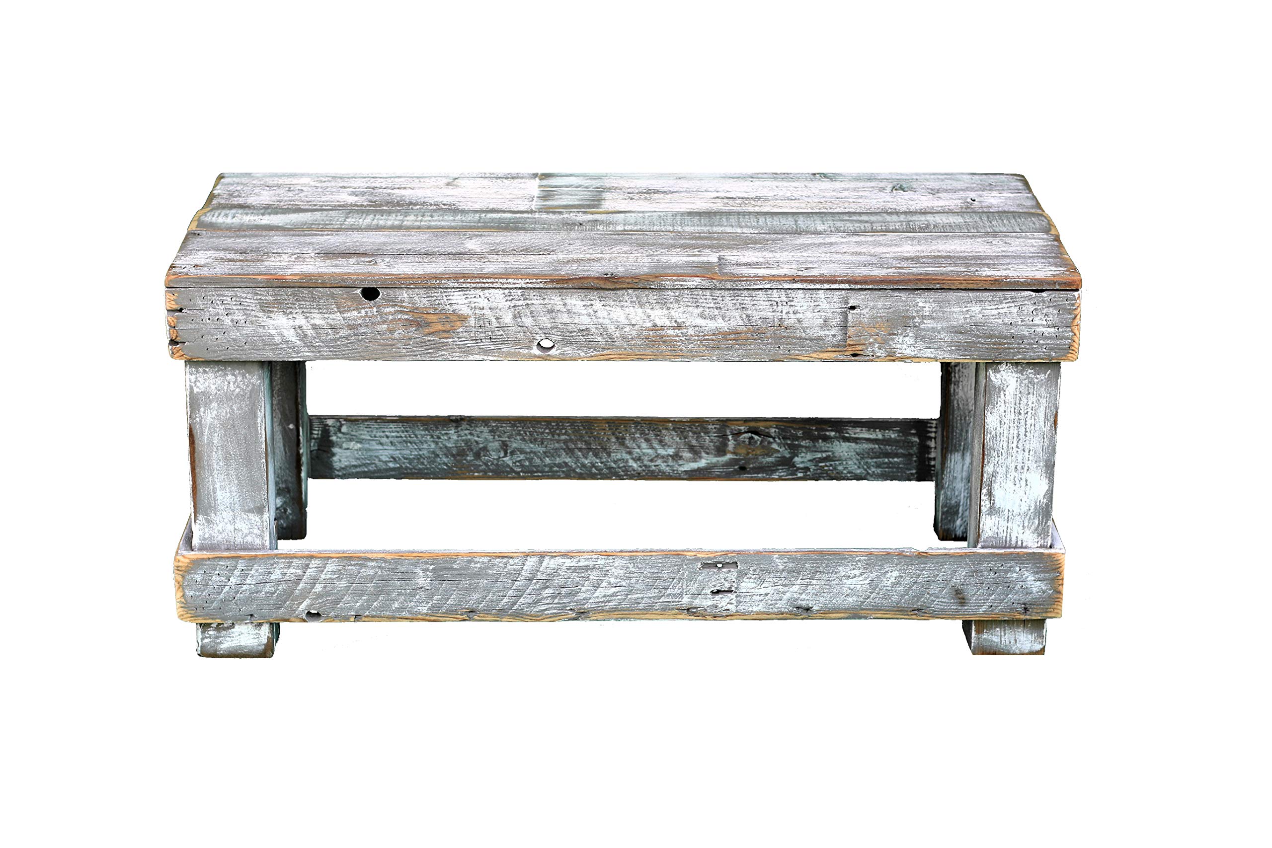 Modern Gray Coffee Table - Solid Wood Living Room Furniture for Home Decor | Perfect for Small Spaces, Apartments & Cozy Living Rooms