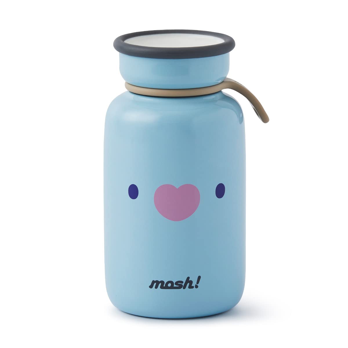 BT21 MANG Character Mini Stainless Steel Tumbler - 16oz Insulated Travel Mug for Hot & Cold Drinks - Perfect for Office, Gym, and Outdoor Activities