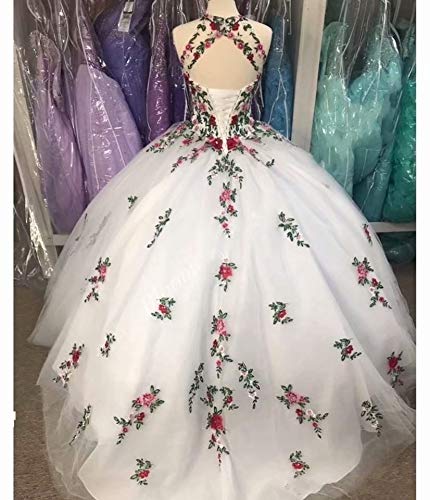 Luxury Velvet Organza Embroidery Quinceañera Dress for Women - Elegant Ball Gown Prom Sweet 16 Dress | Perfect for Quinceañeras, Prom Nights, Weddings & Formal Events