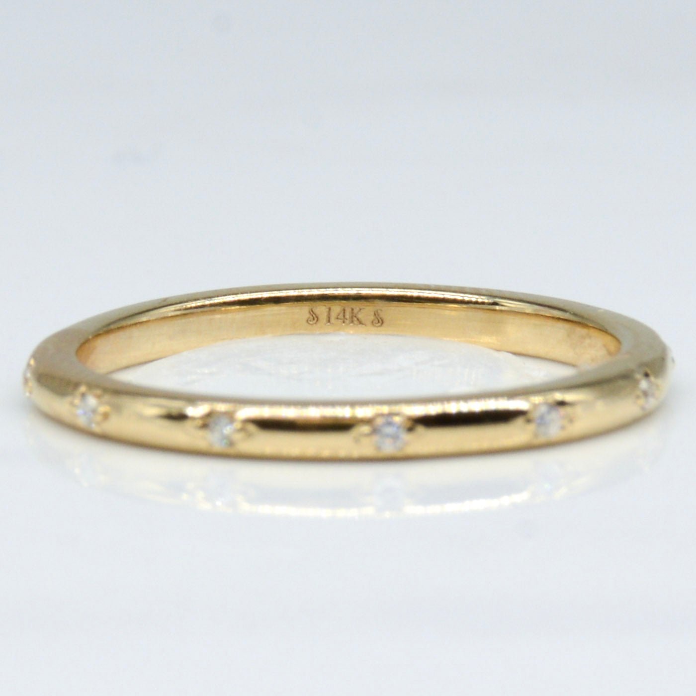 100 Ways Simple Diamond Eternity Band Ring - 14K Gold/Platinum Wedding Band for Women - Perfect for Anniversary, Engagement & Everyday Elegance