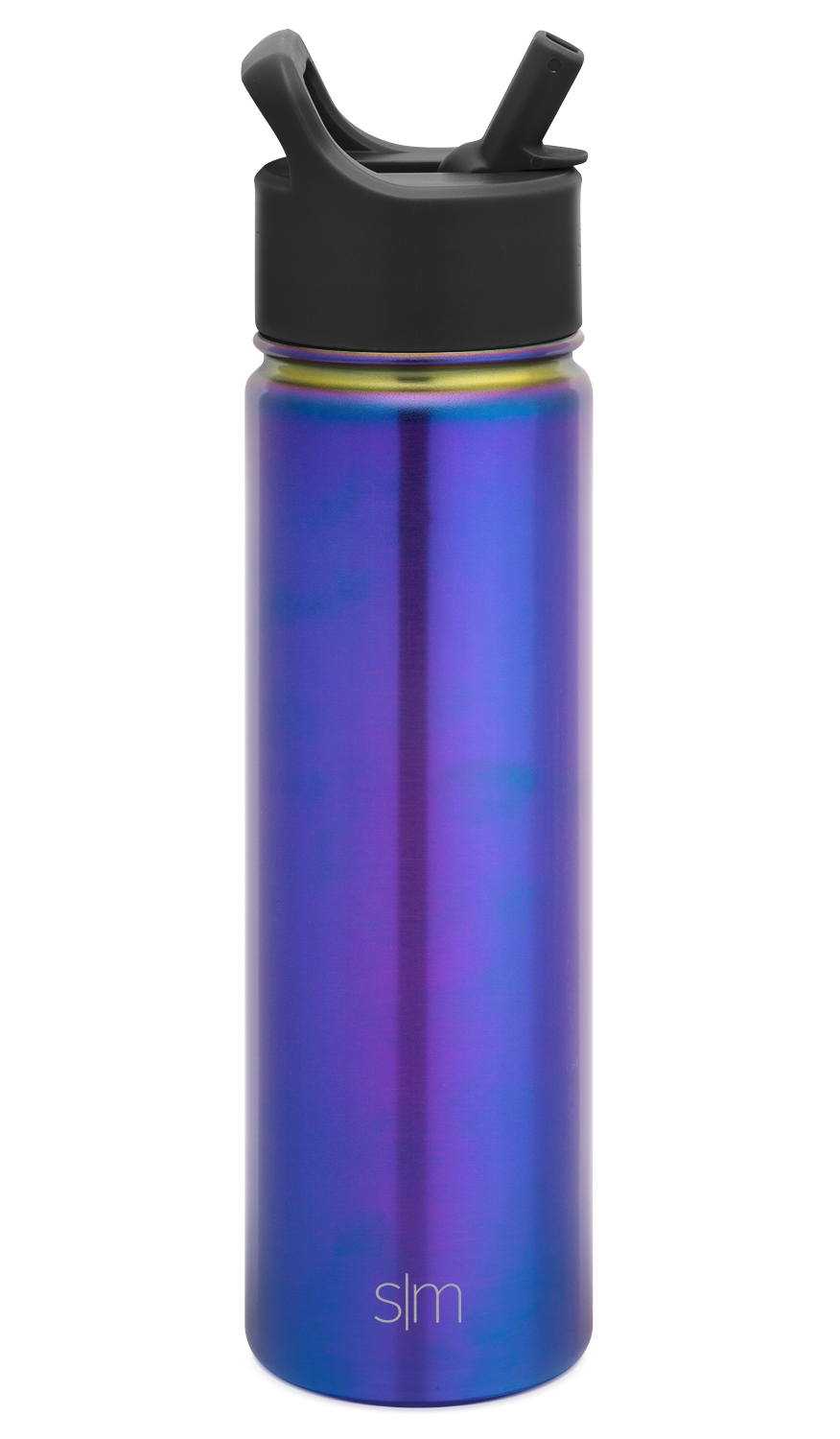 Summit Insulated Water Bottle with Straw Lid - Leakproof Stainless Steel Thermos for Gym, Hiking & Outdoor Activities