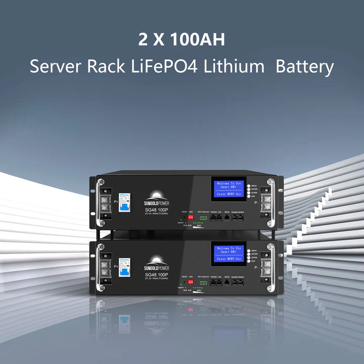SunGoldPower 8000W Off Grid Solar Kit with 10.24kWh LiFePO4 Battery & 8x415W Panels | 48VDC 120V/240V Output | Perfect for RV, Cabin, Home Backup Power & Emergency Use (Model SGR-8K10E)