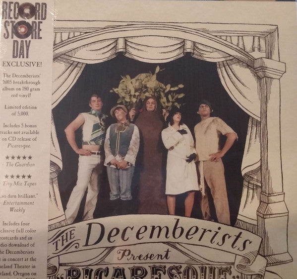 The Decemberists - Picaresque (2xLP, Album, RSD Limited Edition Red Vinyl, Near Mint NM/M) - Perfect for Vinyl Collectors & Indie Music Lovers