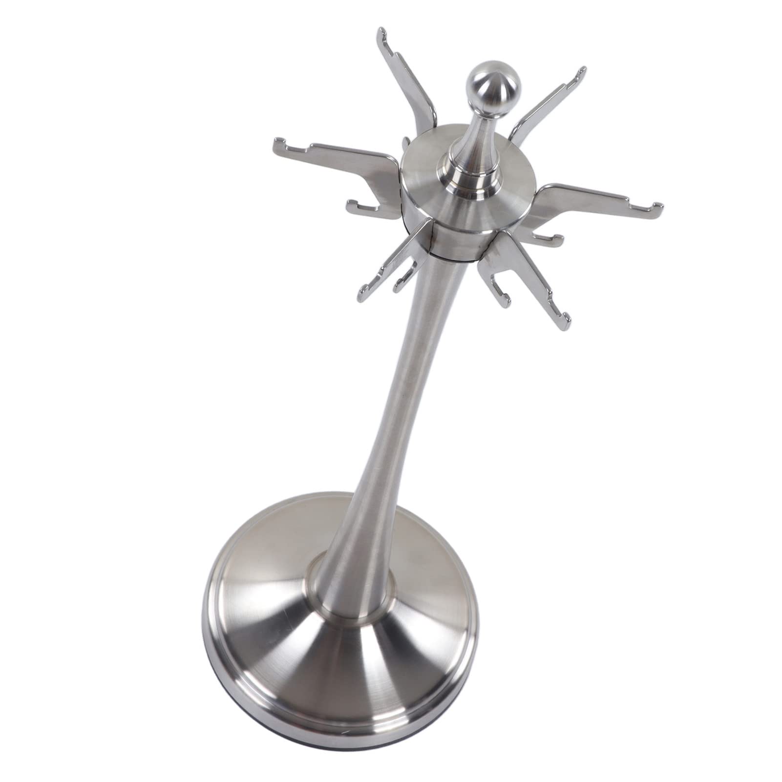 Stainless Steel Kitchen Utensil Stand - Rotatable, Rustproof & Durable Countertop Storage Rack for Space-Saving Kitchenware Organization - Perfect for Small Kitchens & Countertop Efficiency