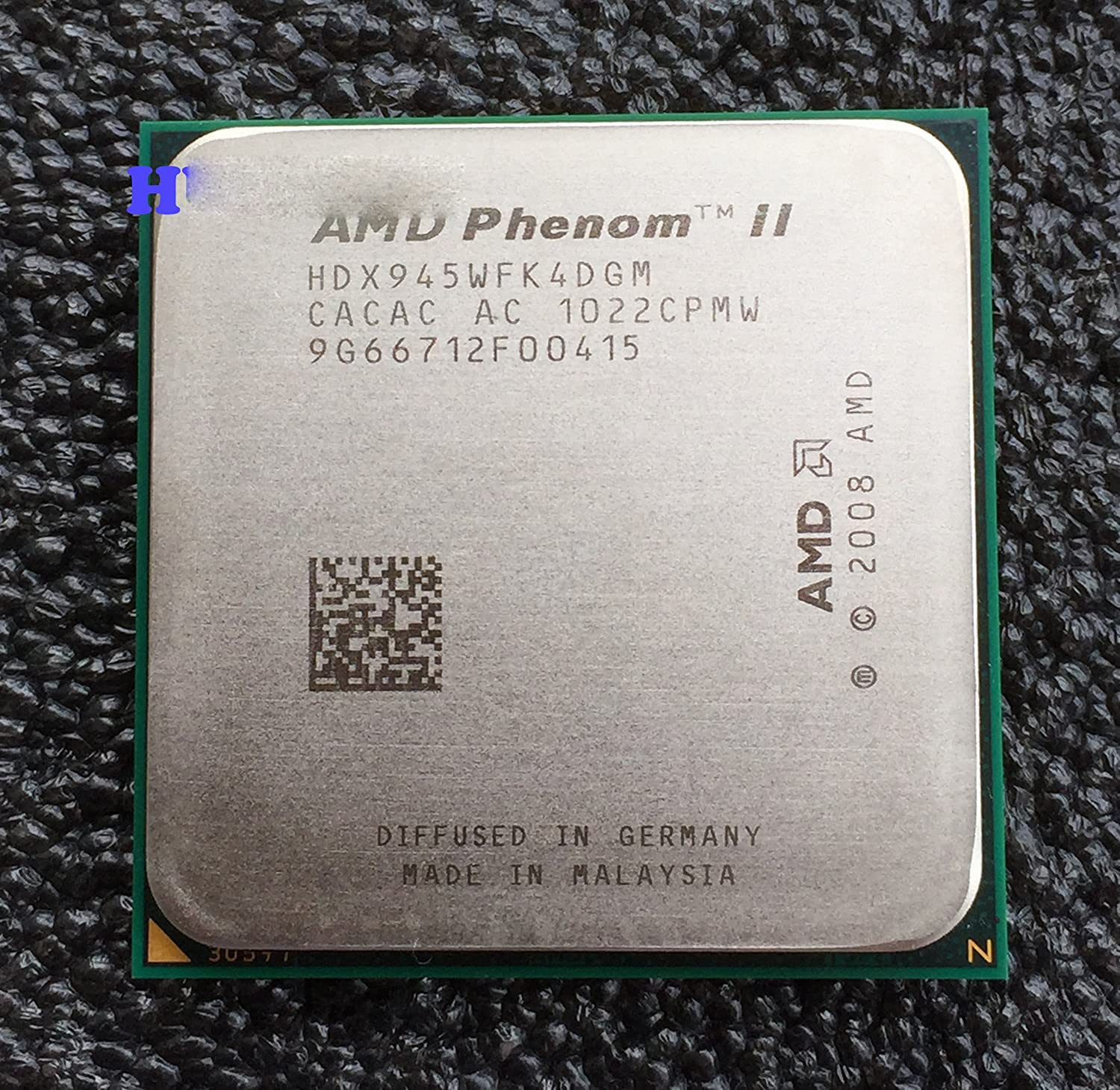 AMD X4 945 Deneb 3.0GHz Quad-Core Processor - Socket AM3 95W Desktop CPU for Gaming, Streaming & Multitasking - Upgrade Your PC Build for Enhanced Performance