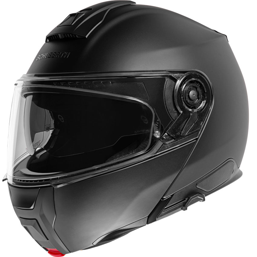 Schuberth C5 Matte Black Motorcycle Helmet - Lightweight, DOT & ECE Certified for Safety - Perfect for Touring, Commuting & Adventure Riding
