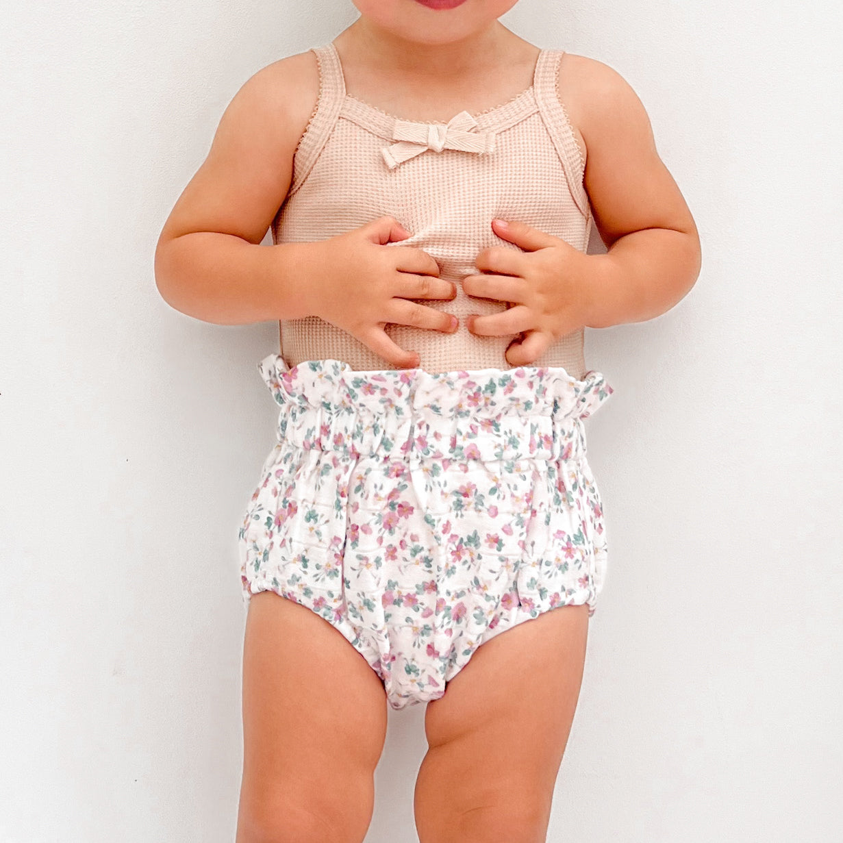Organic Cotton Muslin Bloomers for Babies & Toddlers - Soft & Breathable Wren Design - Perfect for Playtime, Sleepwear & Everyday Comfort