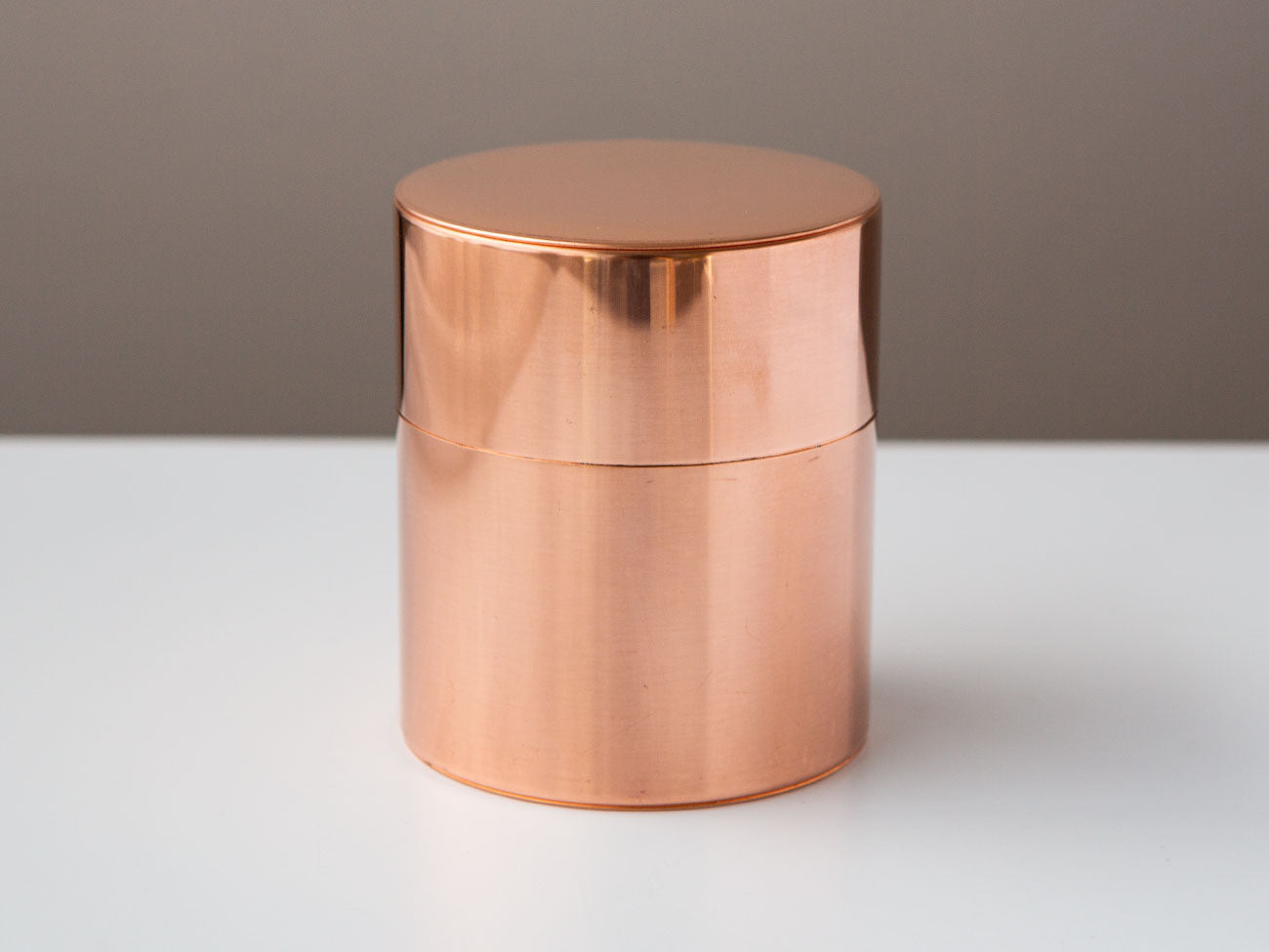 Premium Kato Copper Tea Storage Canister - Airtight Container for Loose Leaf Tea, Coffee & Spices - Elegant Kitchen & Pantry Organization Solution