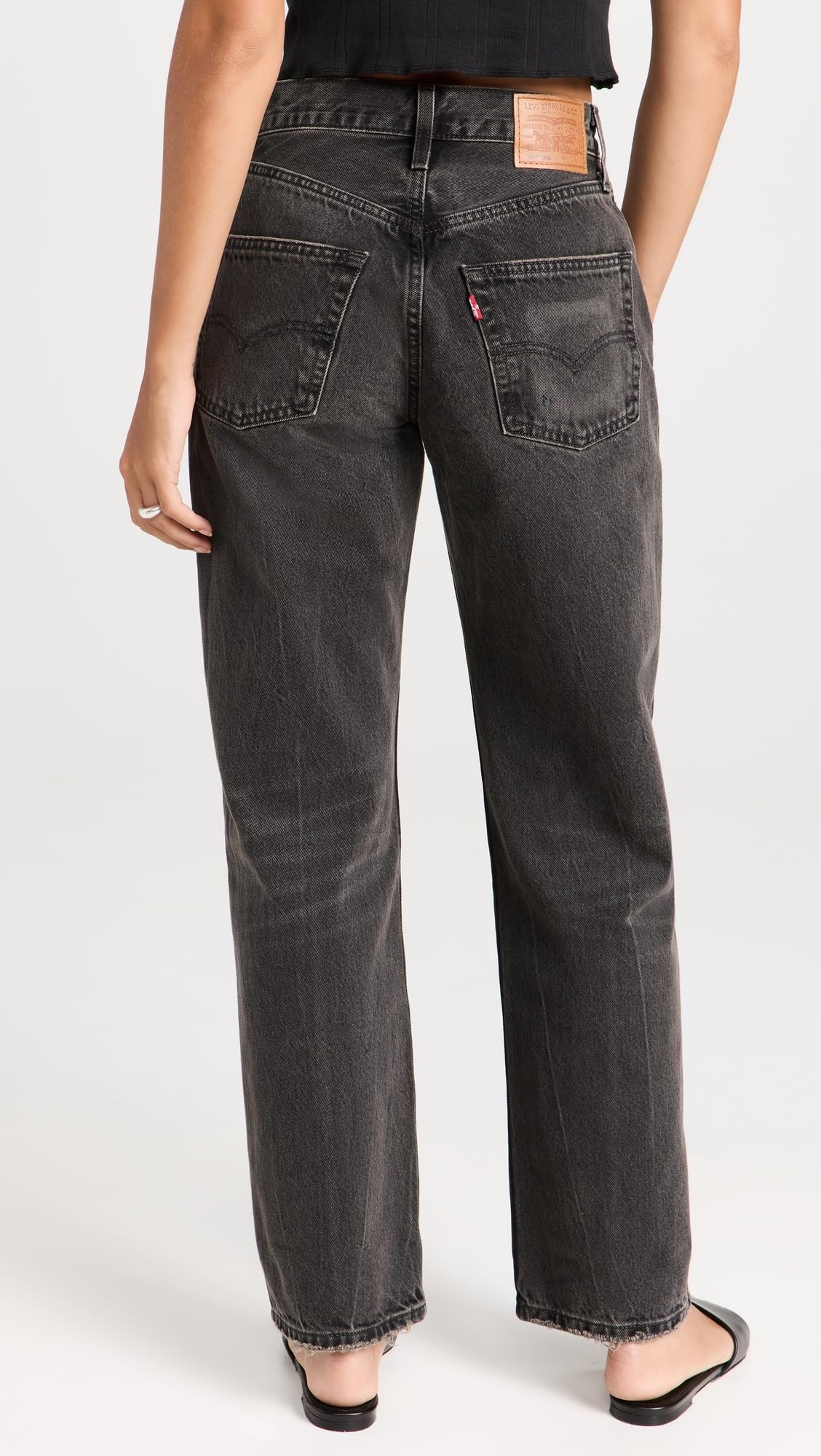 Levi's Women's 501 90s High Rise Straight Leg Jeans - Vintage Denim Pants for Casual Wear & Everyday Outfits