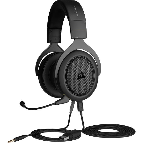 HS70 Wired & Bluetooth Gaming Headset - Noise Cancelling Mic, Comfortable Ear Cushions for PC, PS4, Xbox - Perfect for Competitive Gaming & Online Chat
