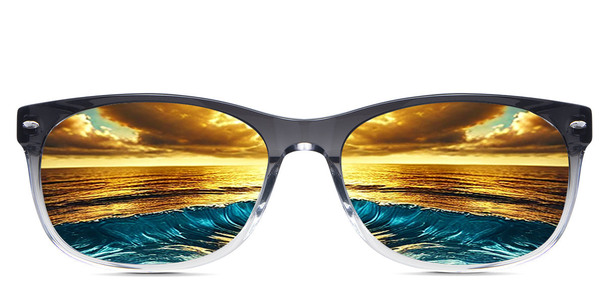 Niel Men's Prescription Polarized Sunglasses - UV Protection, Anti-Glare for Driving, Fishing & Outdoor Activities