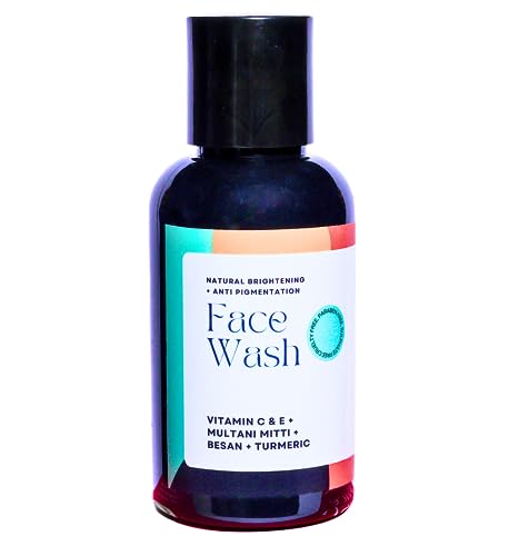 Revitalizing Men's Face Wash - Energizing Cleanser for Refreshed & Smooth Skin | Sulfate & Paraben Free | 100ml | Perfect for Morning Routine & Post-Workout Refresh