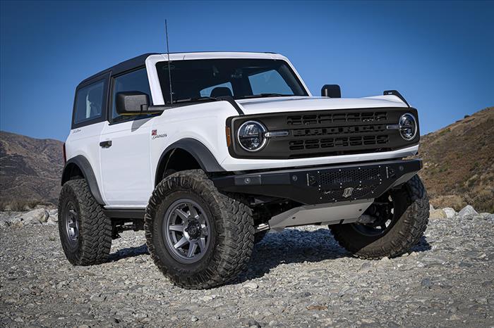 Ford Bronco Trail Series Front Bumper by Icon Vehicle Dynamics - Heavy-Duty Off-Road Protection for Adventure & Rock Crawling