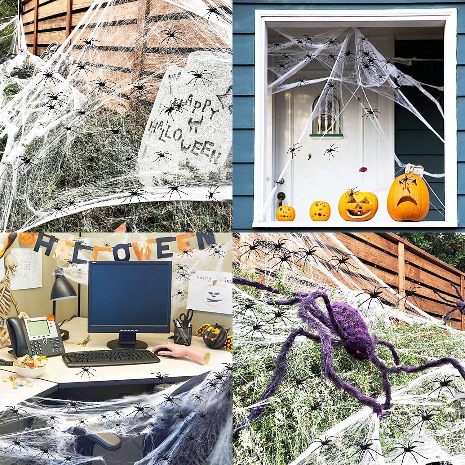 6 Pack Halloween Decorations Set - 30