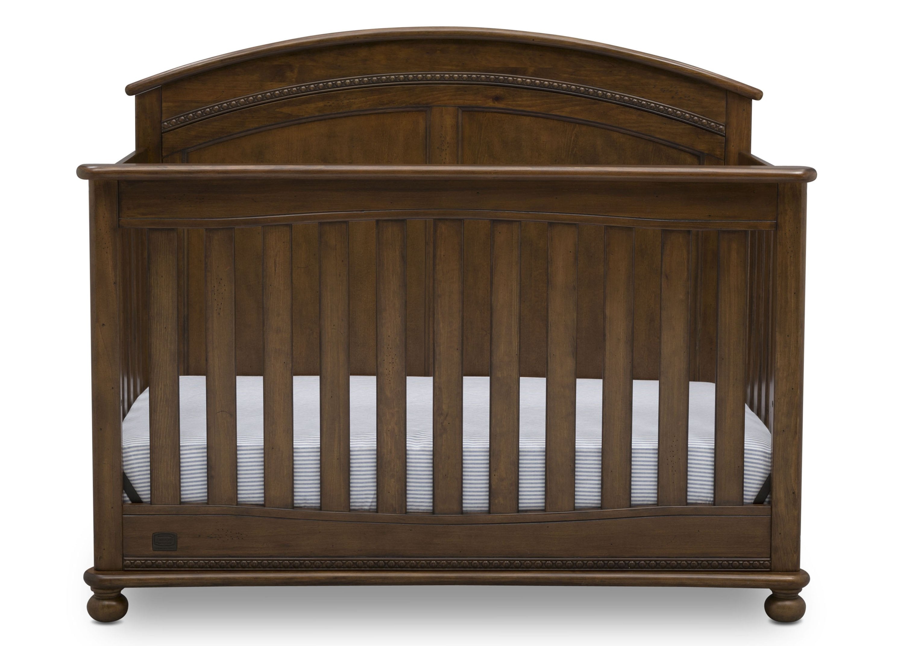 Ainsworth 4-in-1 Convertible Baby Crib - Toddler Bed, Daybed & Full-Size Bed - Safe Nursery Furniture for Newborns & Kids - Perfect for Bedrooms & Daycare Centers