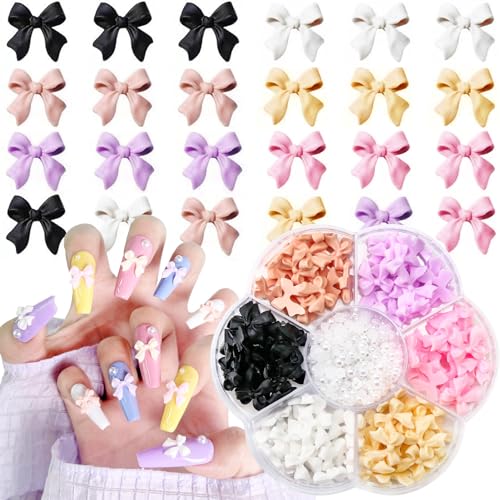 01 Bow Nail Charms | 7 Colors