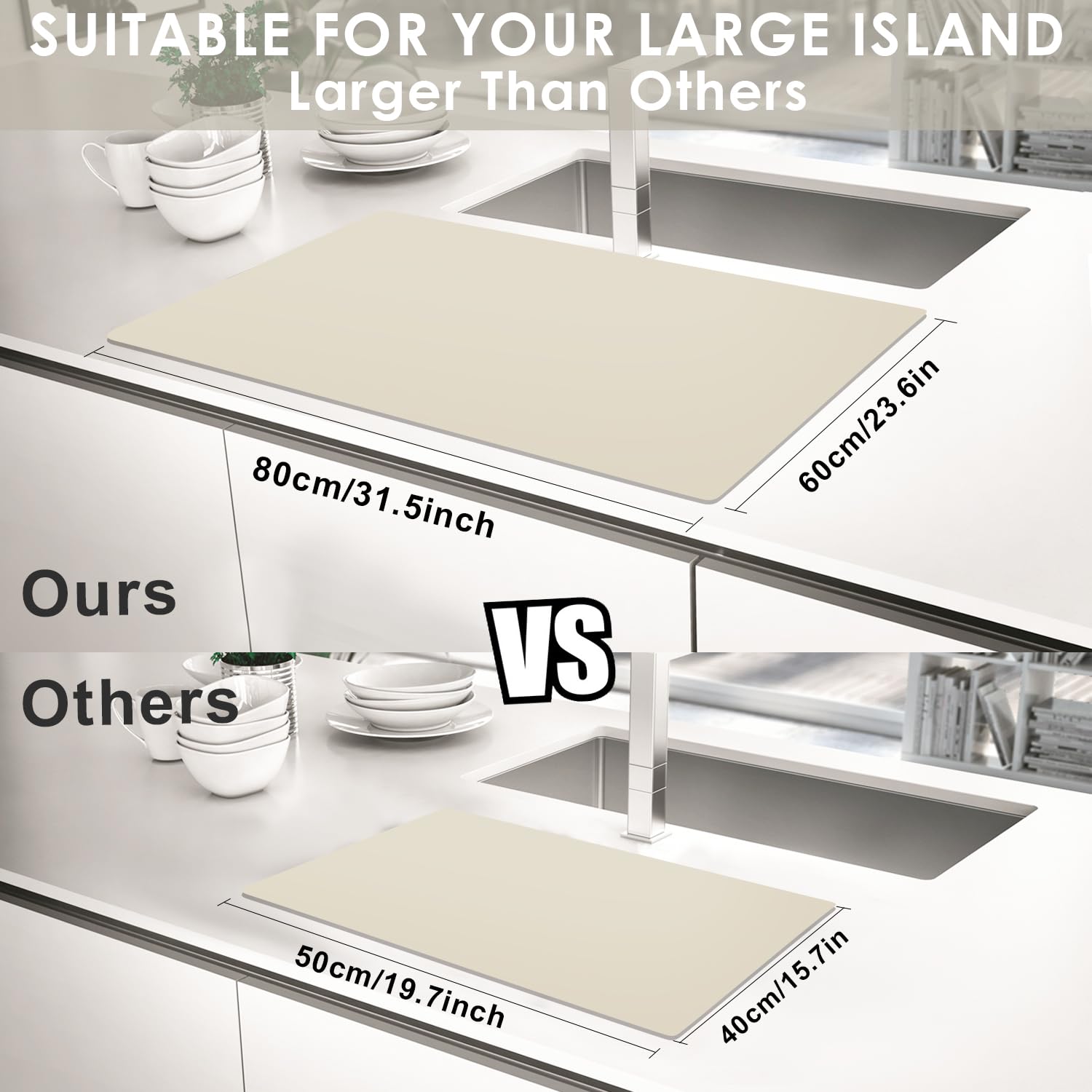Extra Large Silicone Placemat 31.5