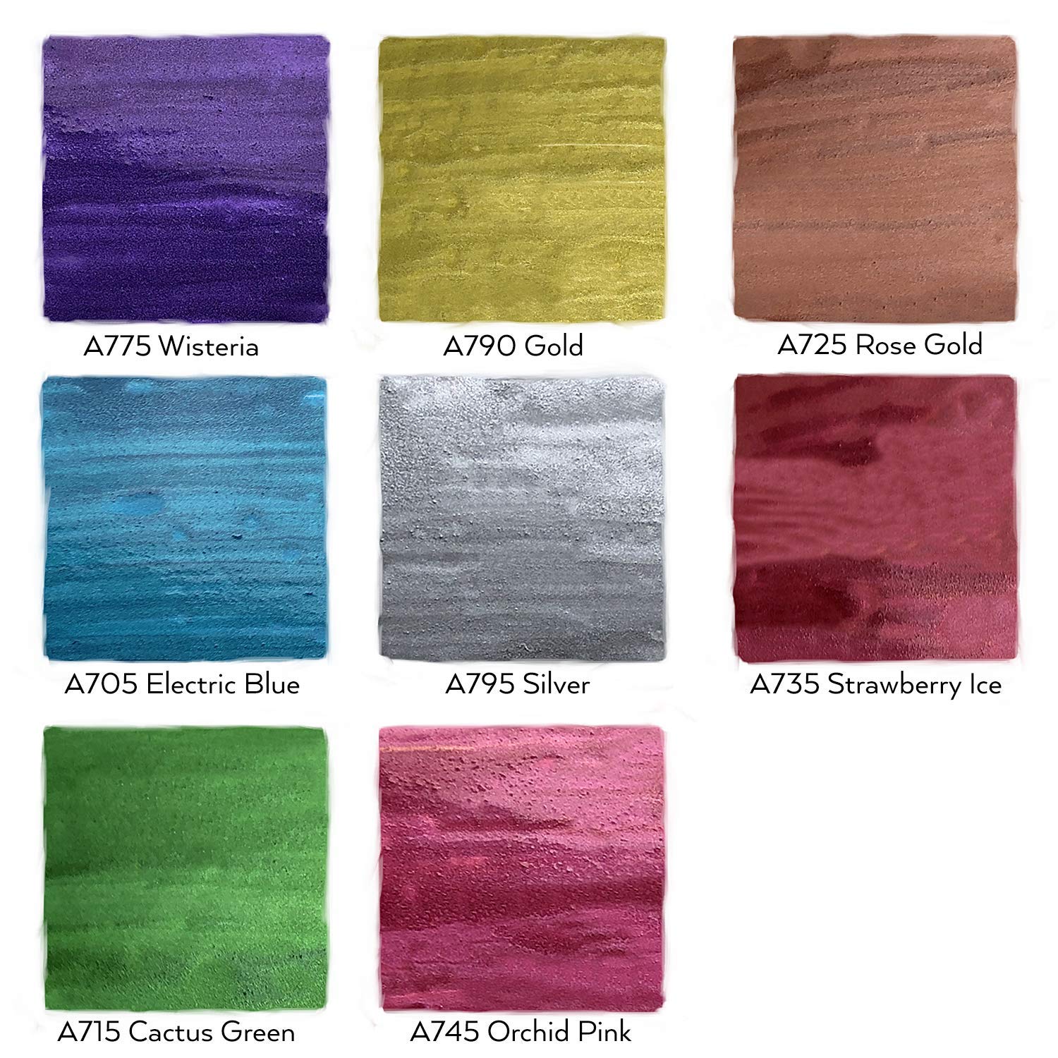 ARTEZA Liquid Chalk Markers Set of 8 - Vibrant Metallic Colors, Erasable & Non-Toxic - Perfect for Chalkboards, Windows, Signs, Bistro Boards & DIY Crafts