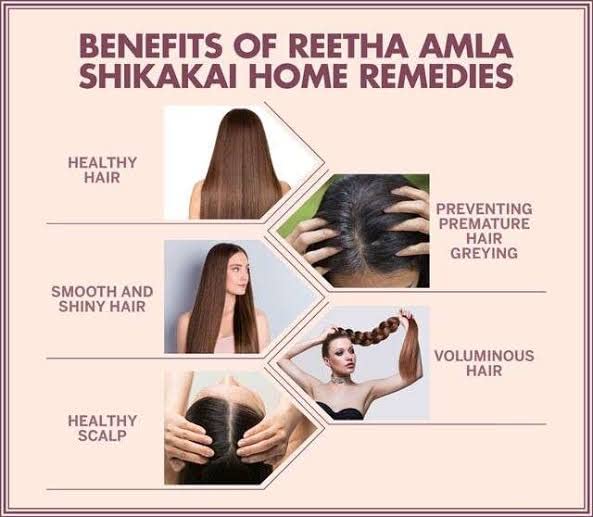 Organic Amla, Reetha & Shikakai Hair Powder - 100% Natural Herbal Hair Care Treatment for Growth, Shine & Scalp Health - 300g (Pack of 3) - Ideal for DIY Hair Masks, Ayurvedic Cleansing & Natural Shampoo Alternatives