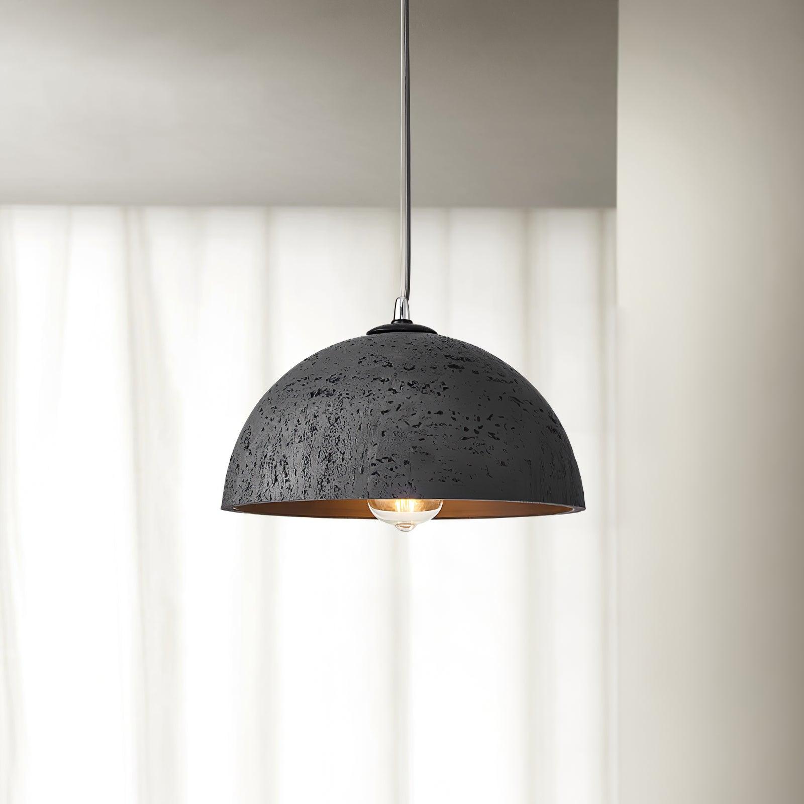 Modern Dome Morphe Pendant Light - Sleek Ceiling Lighting Fixture for Dining Room, Kitchen Island & Bedroom Decor | Energy Efficient LED Hanging Lamp