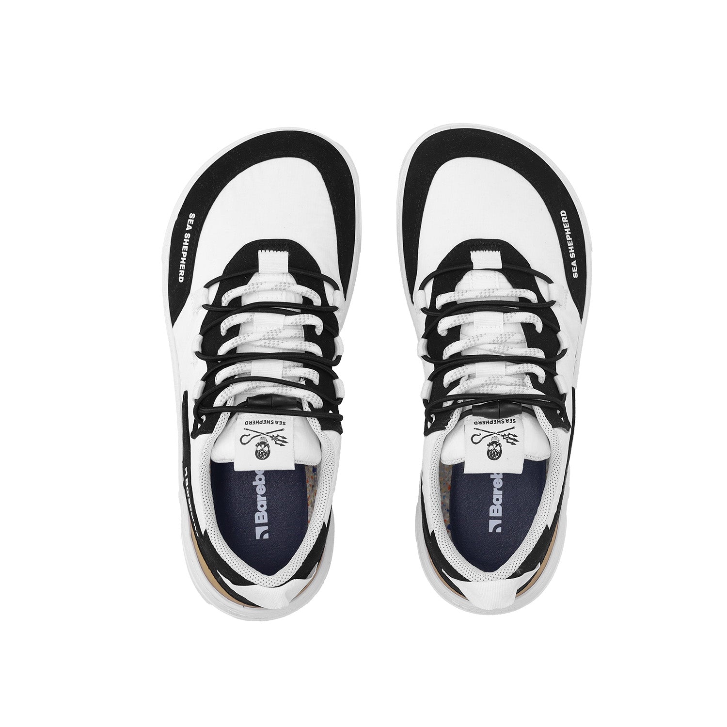 Barefoot Sneakers for Men & Women - Barebarics Revive X Sea Shepherd Orca | Minimalist Zero Drop Shoes for Running, Walking & Gym Workouts