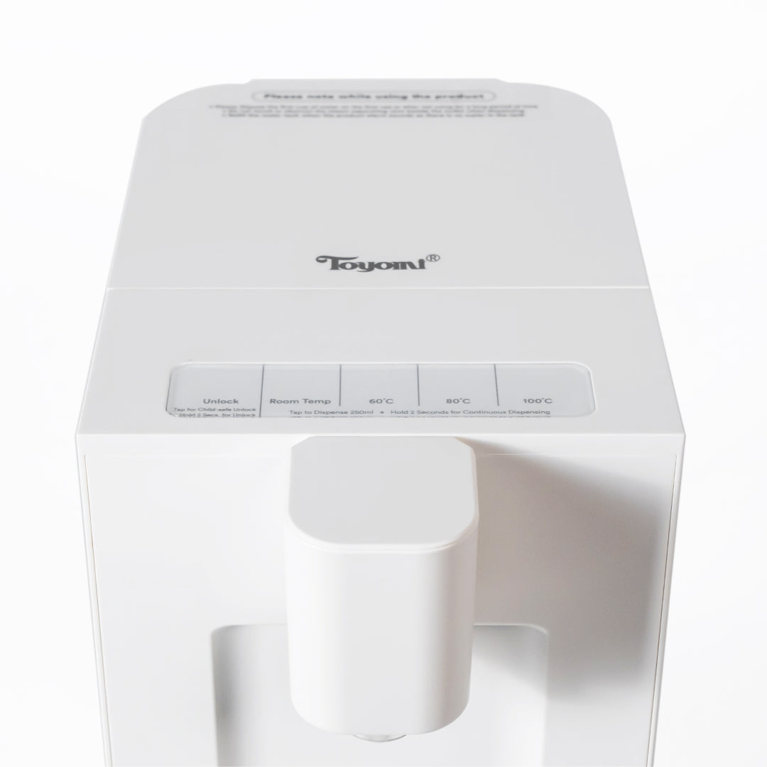 Toyomi 3.5L InstantBoil Filtered Water Dispenser with Premium Filter FB 7735F - Fast Boiling & Purified Hot Water for Home, Office, and Travel Use