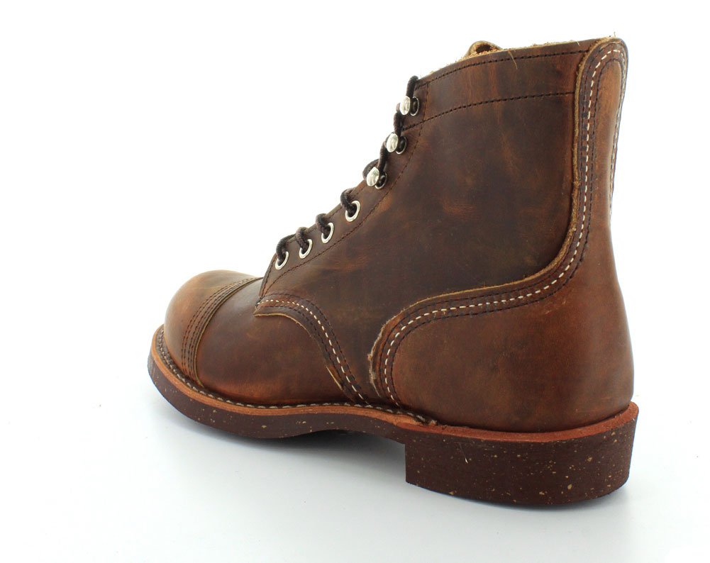 Red Wing Iron Ranger 6-Inch Boot for Men - Premium Leather Work Boots with Goodyear Welt - Perfect for Construction, Hiking & Outdoor Adventures