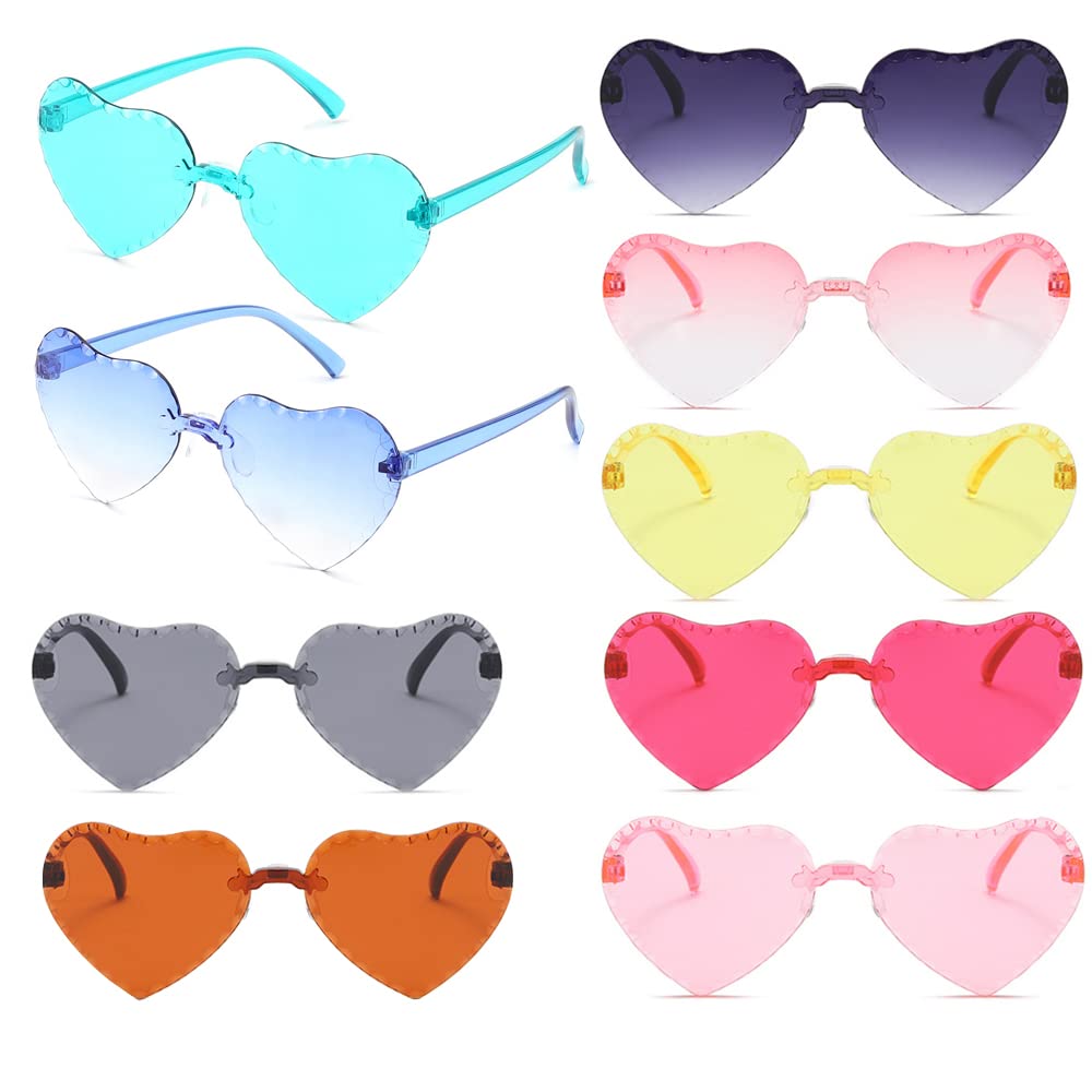 **9 Pack Kids Sunglasses Bulk - Neon Party Favors for Bachelorette, Birthday & Summer Outfits - UV Protection Fun Sunglasses for Boys & Girls**    *(Perfect for Pool Parties, Beach Trips, Festivals & Photo Props!)*
