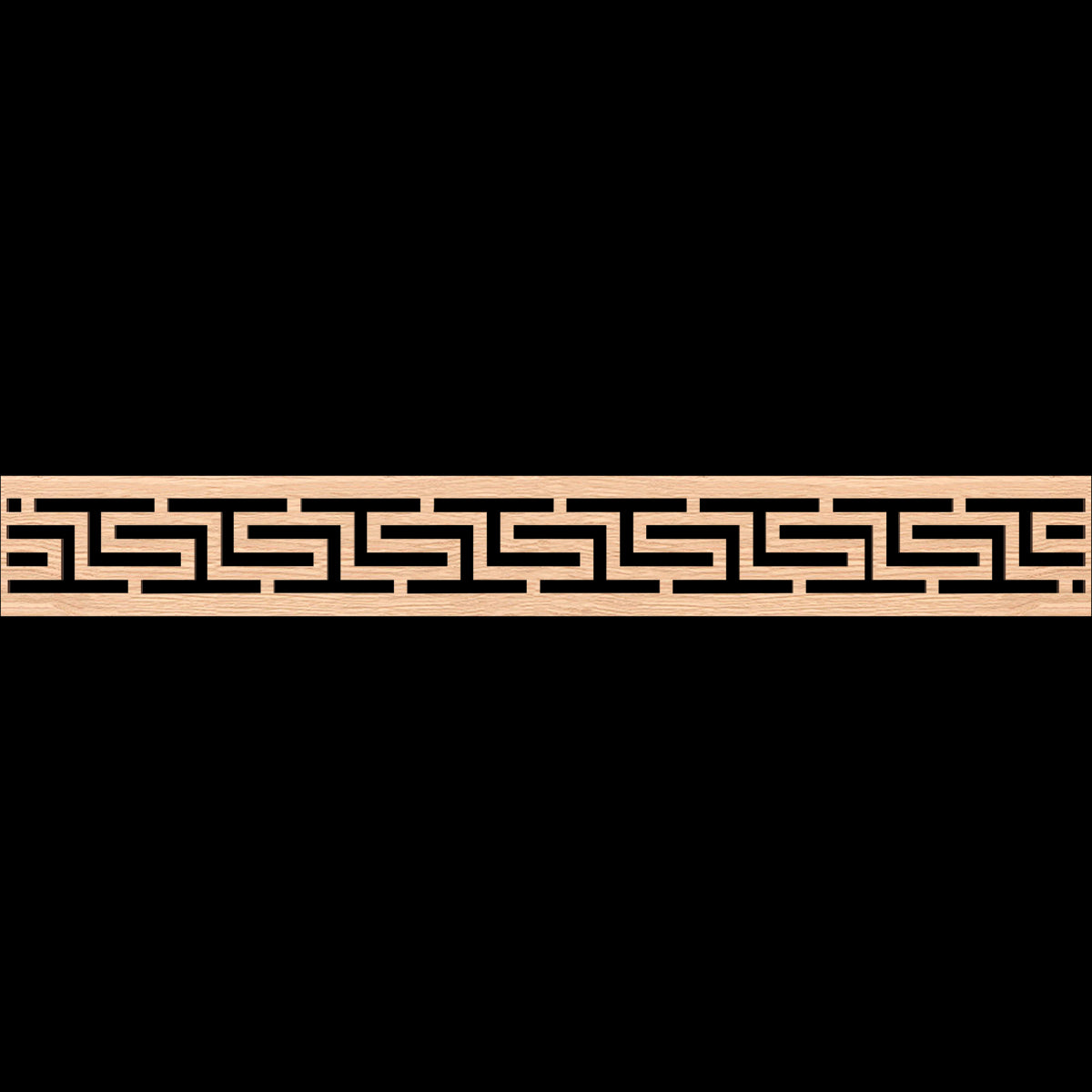 Tulum Fretwork Moulding - Decorative Wood Trim for Home & Furniture DIY Projects - Perfect for Wall Paneling, Cabinets, and Interior Design Accents