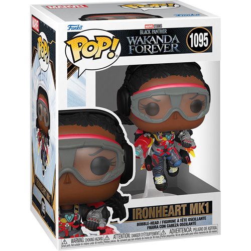 Black Panther Wakanda Forever Pop! Vinyl Figure Ironheart MK1 [1095] - Marvel Collectible Action Figure for Display & Gifts