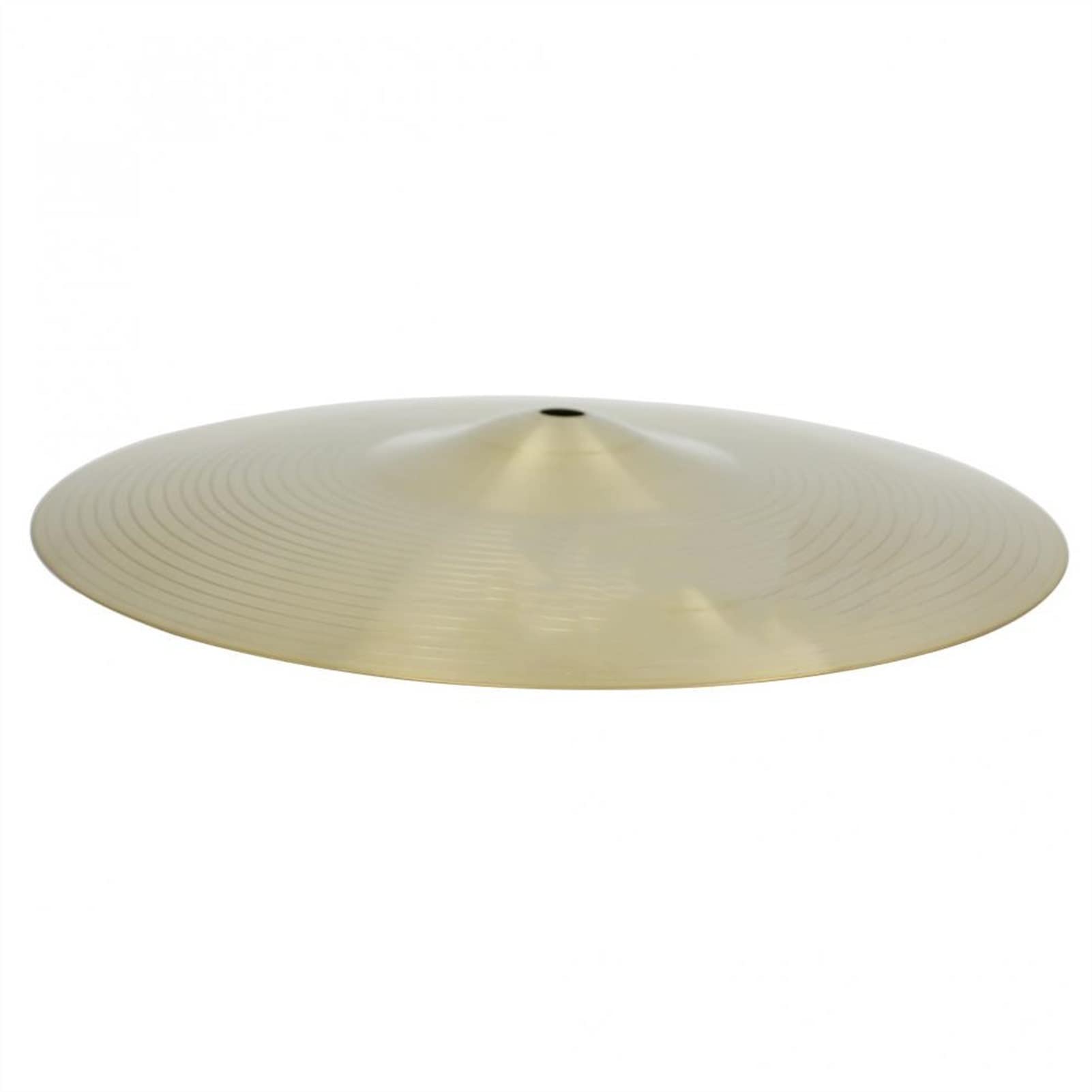 16 Inch Brass Alloy Crash Ride Hi-Hat Cymbal for Drum Set - Professional Quality Cymbals for Live Performances & Studio Recording