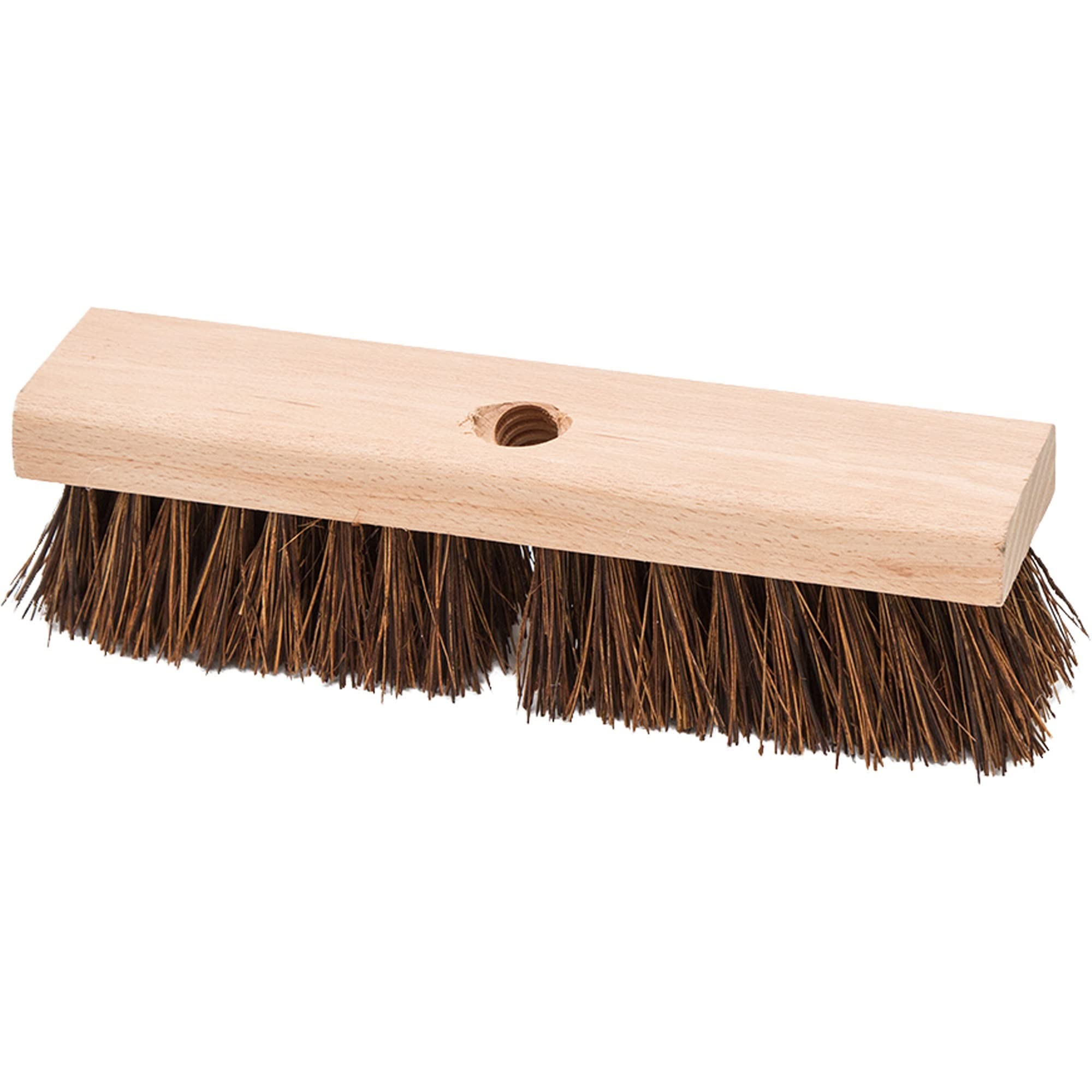 Genuine Joe Heavy-Duty Deck & Floor Brush - Durable Outdoor/Indoor Cleaning Tool for Wooden Decks, Concrete, Tile & Hardwood Floors
