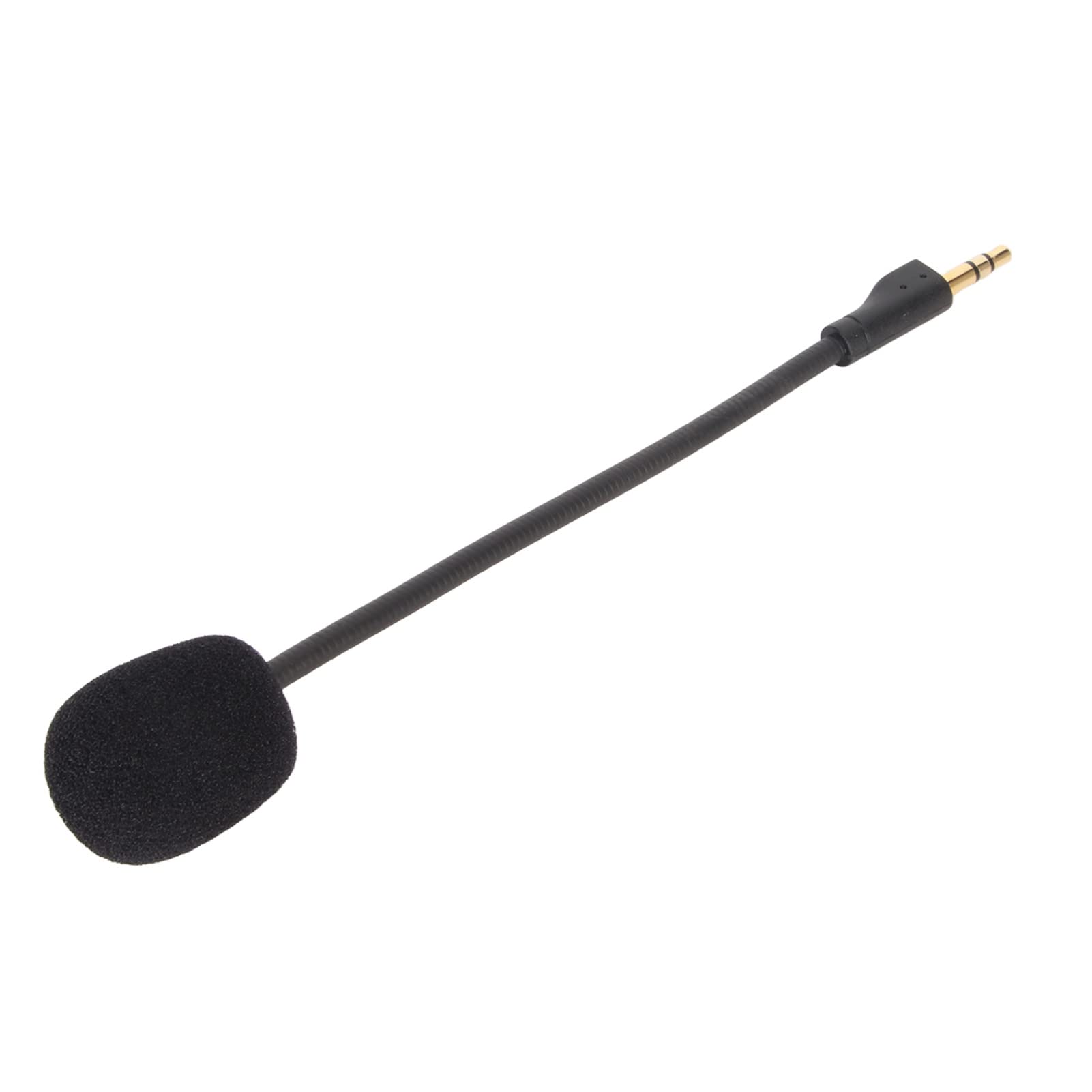 Kelepu 3.5mm Rotatable Gold Plated Microphone Replacement with Flexible Detachable Design - Compatible with Logitech G PRO & G PRO X Gaming Headsets - Enhanced Voice Clarity for Competitive Gaming, Streaming & Online Meetings