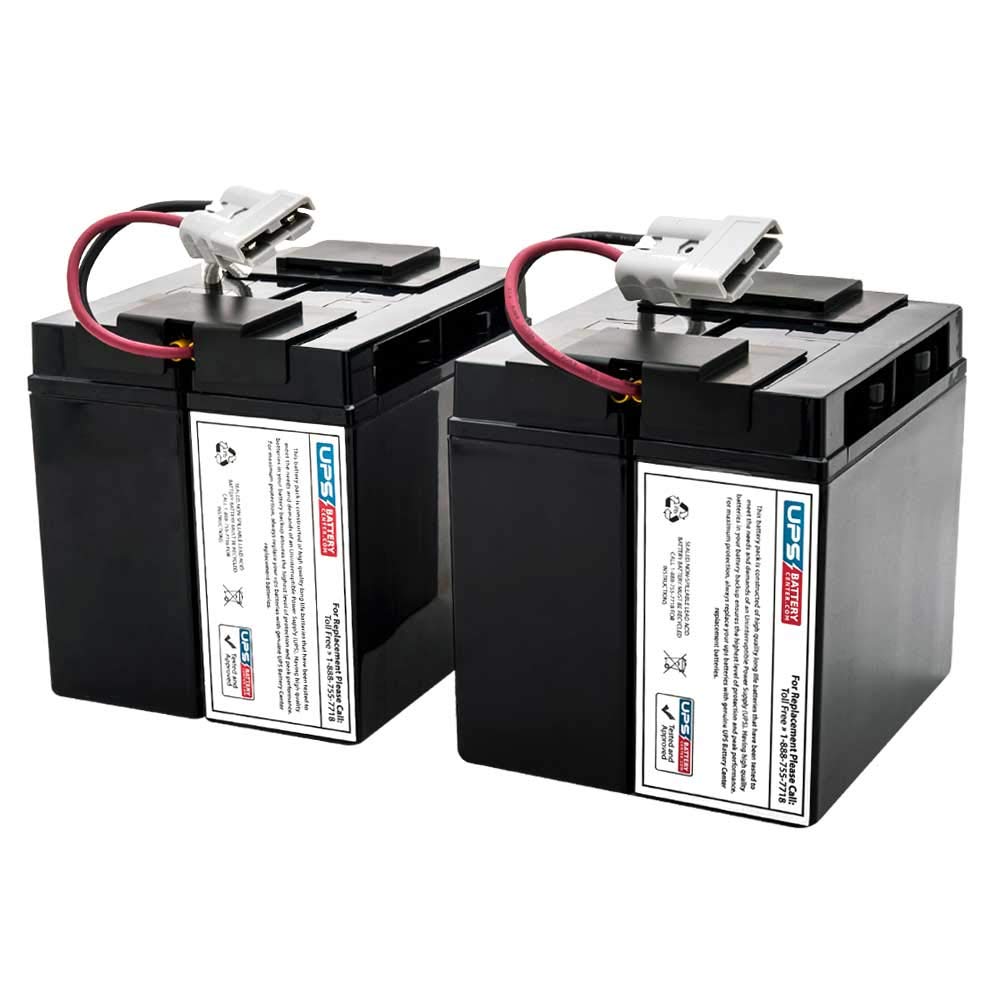 APC Smart UPS 2200VA SUA2200 Replacement Battery - Compatible UPS Battery Pack for Server Backup, Network Equipment & Home Office Power Protection