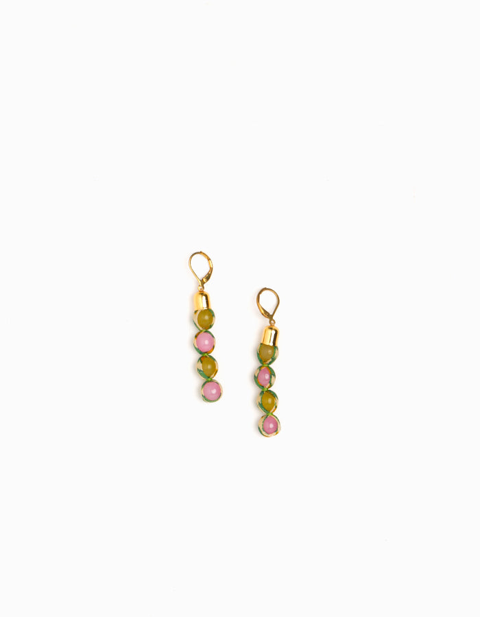 Beaded Dangler Earrings for Women - Handmade Boho Chic Jewelry - Perfect for Parties, Weddings & Everyday Wear