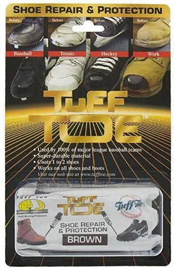 Saderma Tuff Toe - Heavy-Duty Shoe & Boot Toe Protector for Work, Hiking & Construction - Durable Rubber Coating to Prevent Wear & Tear - Ideal for Outdoor, Industrial & Safety Use