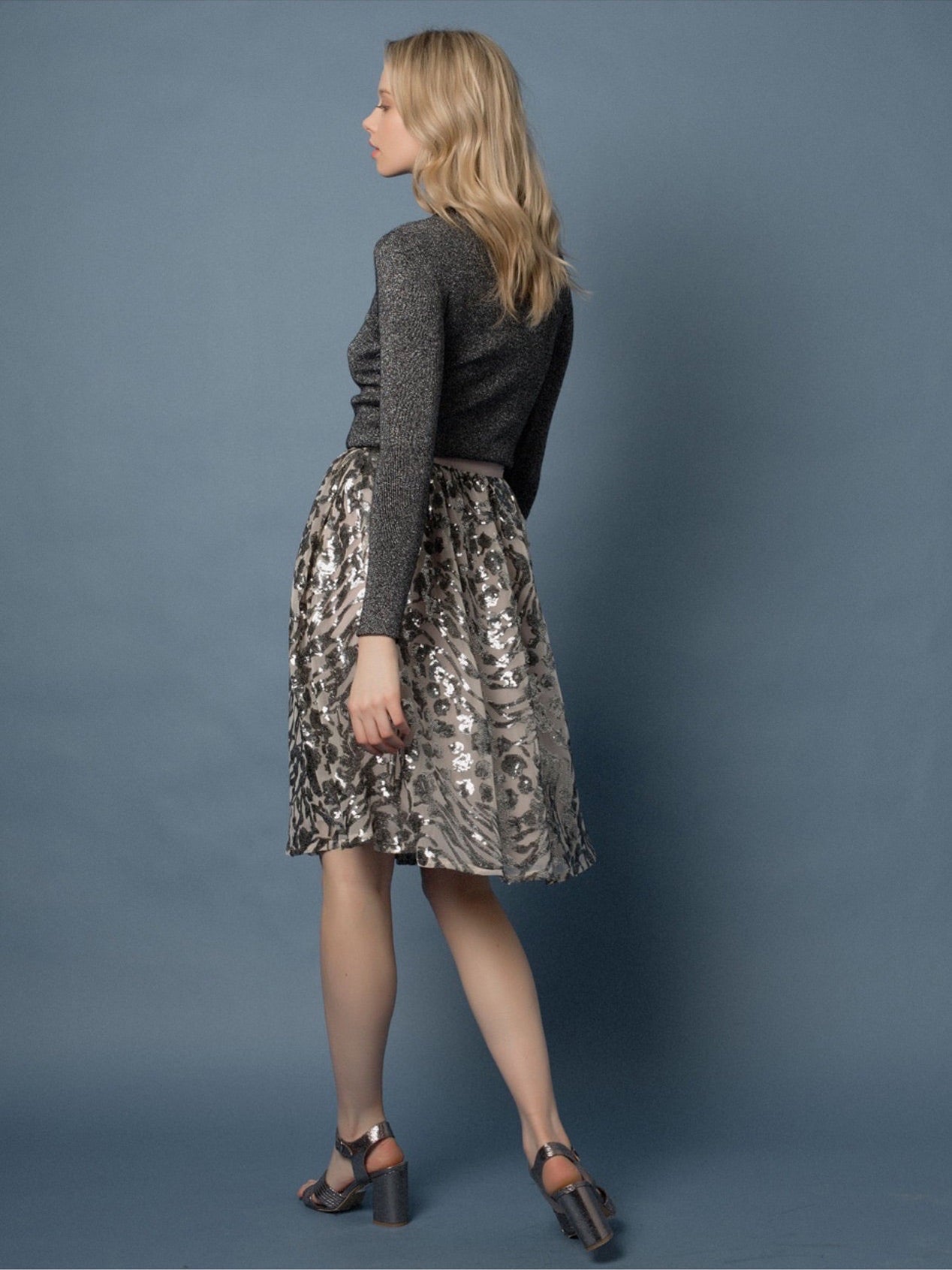 Carey Skirt for Women - Stylish & Comfortable A-Line Midi Skirt - Perfect for Office, Casual Wear & Date Nights