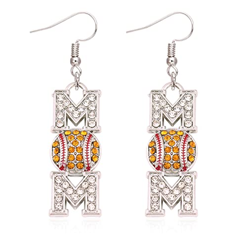 D:1pairs baseball earrings