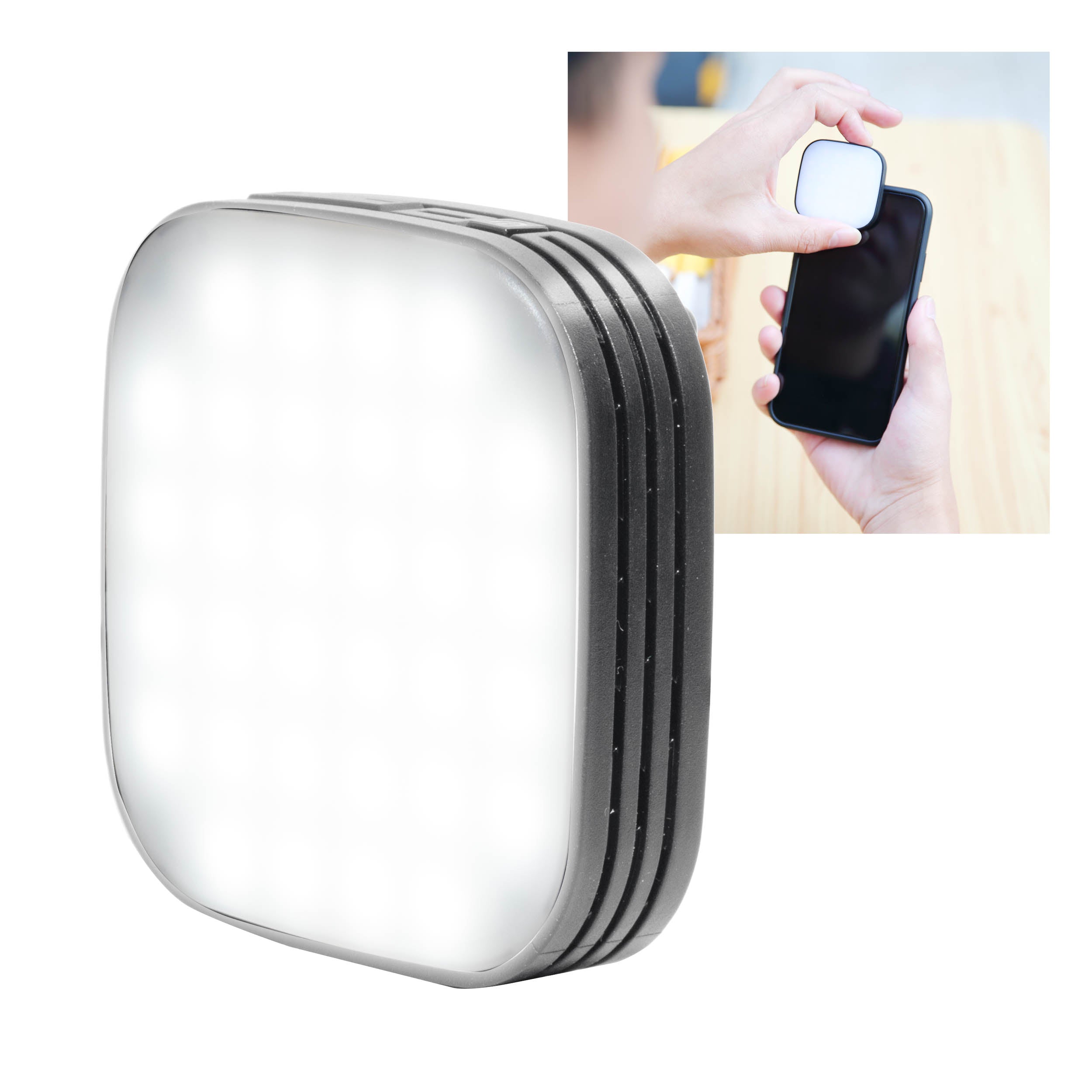 LEDM32 1.4W Mini Clip-On LED Light for Smartphones - Perfect for Selfies, Video Calls & Low-Light Photography