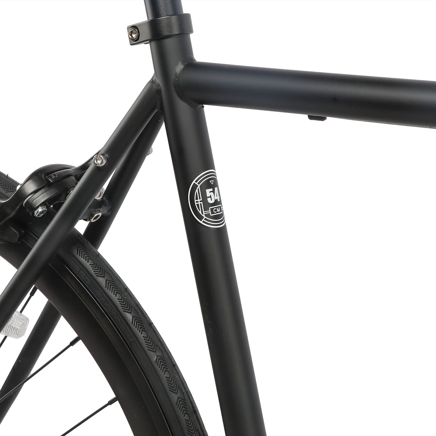 AVASTA Single-Speed Fixie Bike - Urban Commuter Fixed Gear Bicycle with Flip Flop Hub | Multiple Color Options | Perfect for City Riding, Campus Commuting & Fitness Cycling