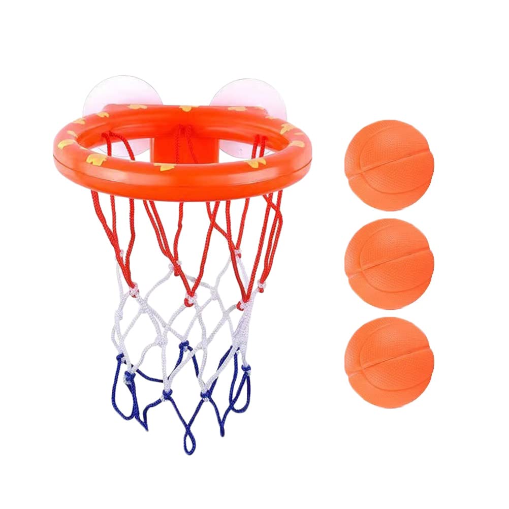 Suction Cup Baby Basketball Toy - Bath & Indoor Sports for Kids