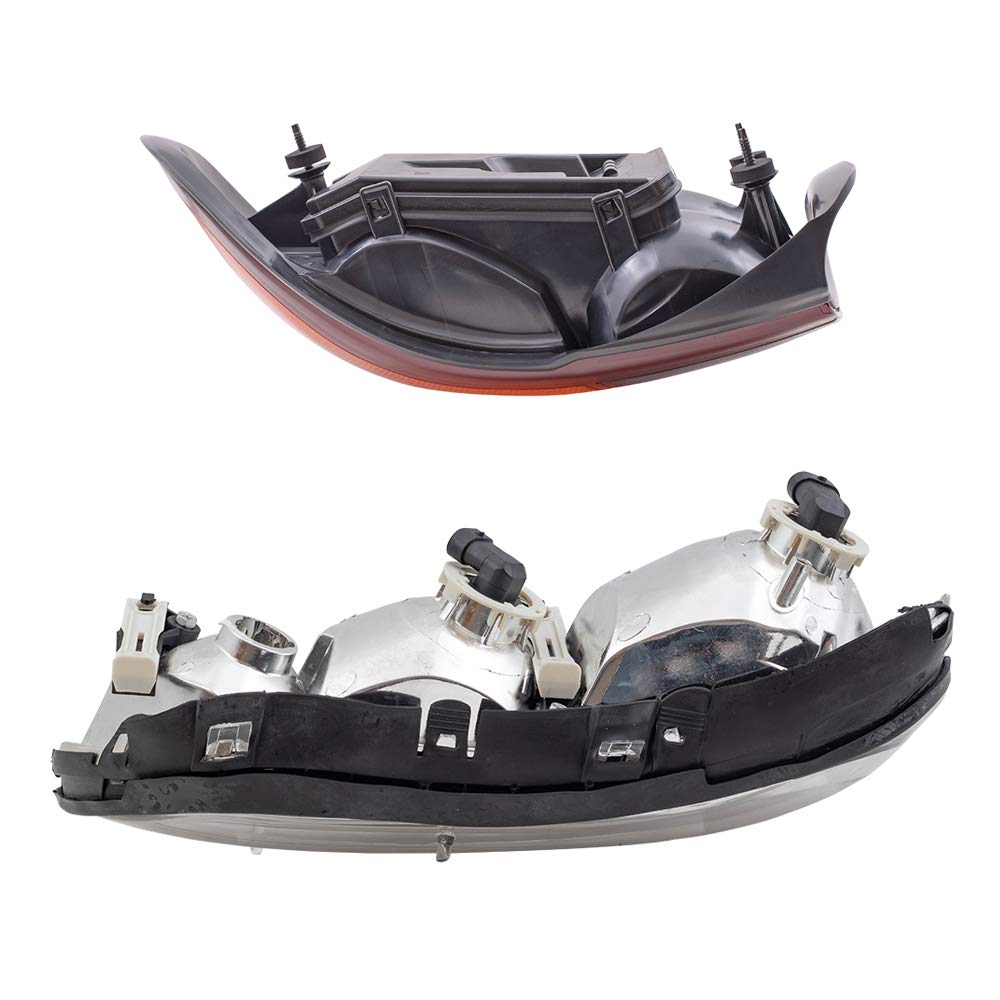 1997-2005 Chevy Malibu Headlight & Taillight Replacement Kit - Driver/Passenger Side LED Lights with Circuit Board (4-Piece Set) | Perfect for Night Driving & Car Restoration Projects