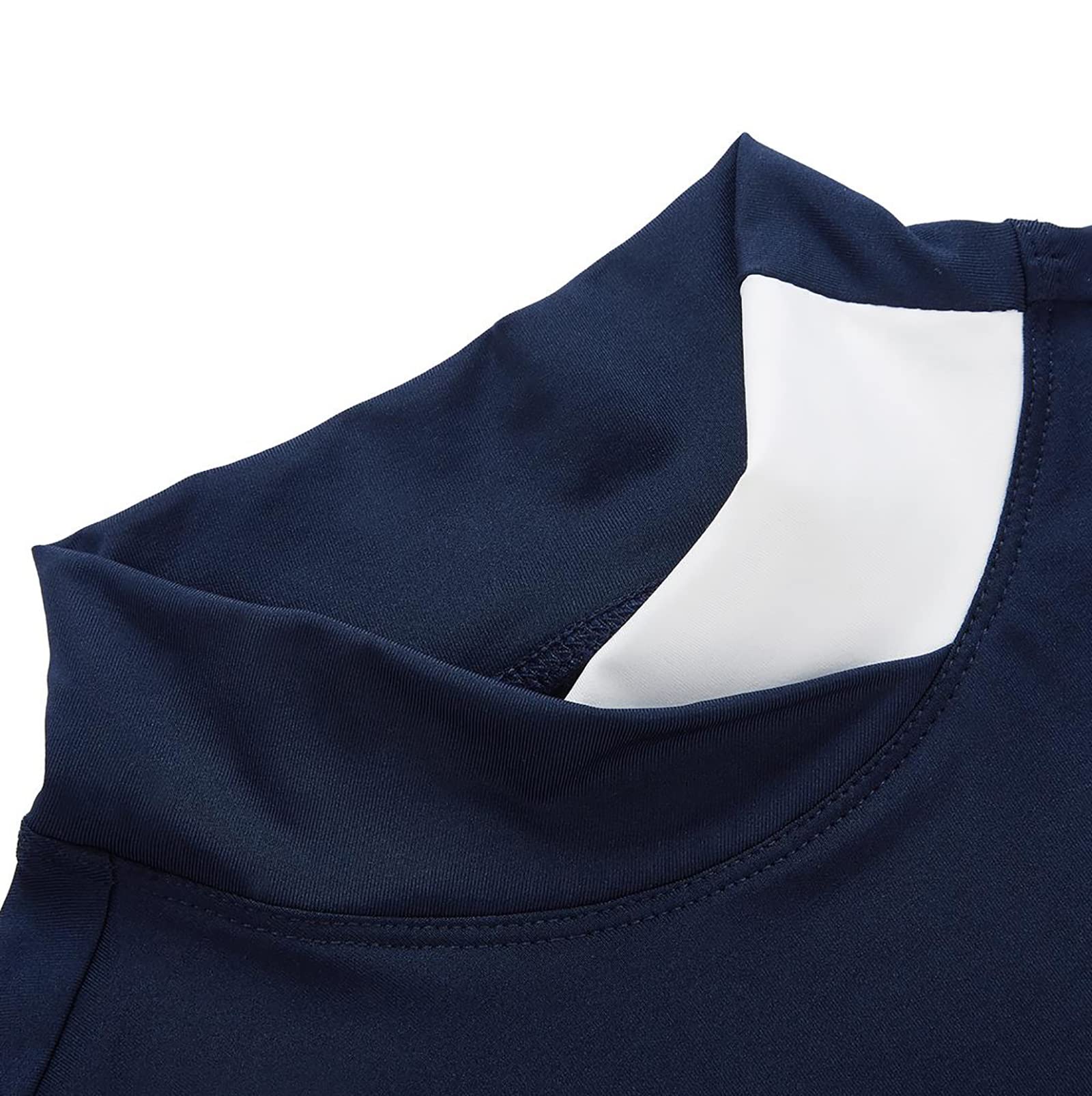 Women's Quick-Dry High Neck Long Sleeve Golf Shirt - Slim Fit Athletic Top for Tennis, Baseball & Bowling - Sun Protection & Moisture Wicking Performance Tee - Perfect for Spring Sports & Outdoor Activities