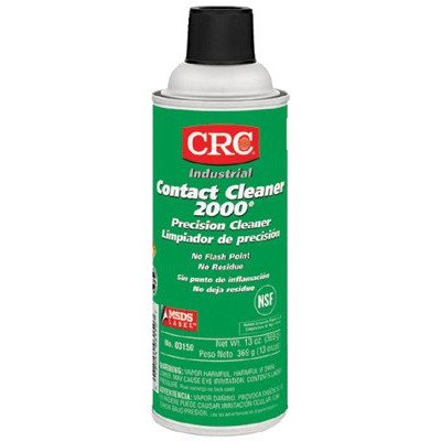 Contact Cleaner 2000 - 16oz Precision Electronic Cleaner (12-Pack) | Safe for Circuit Boards, Connectors & Electrical Components | Ideal for Electronics Repair, Automotive Maintenance & Industrial Use