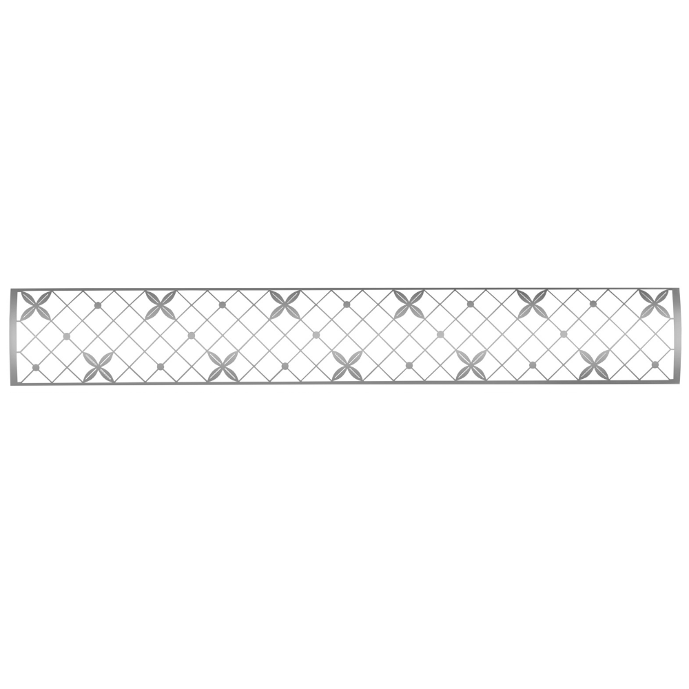 Infratech Motif Traditional Decorative Fascia Kit - Premium Outdoor Heater Cover for Patio, Deck & Garden - Enhance Your Outdoor Living Space