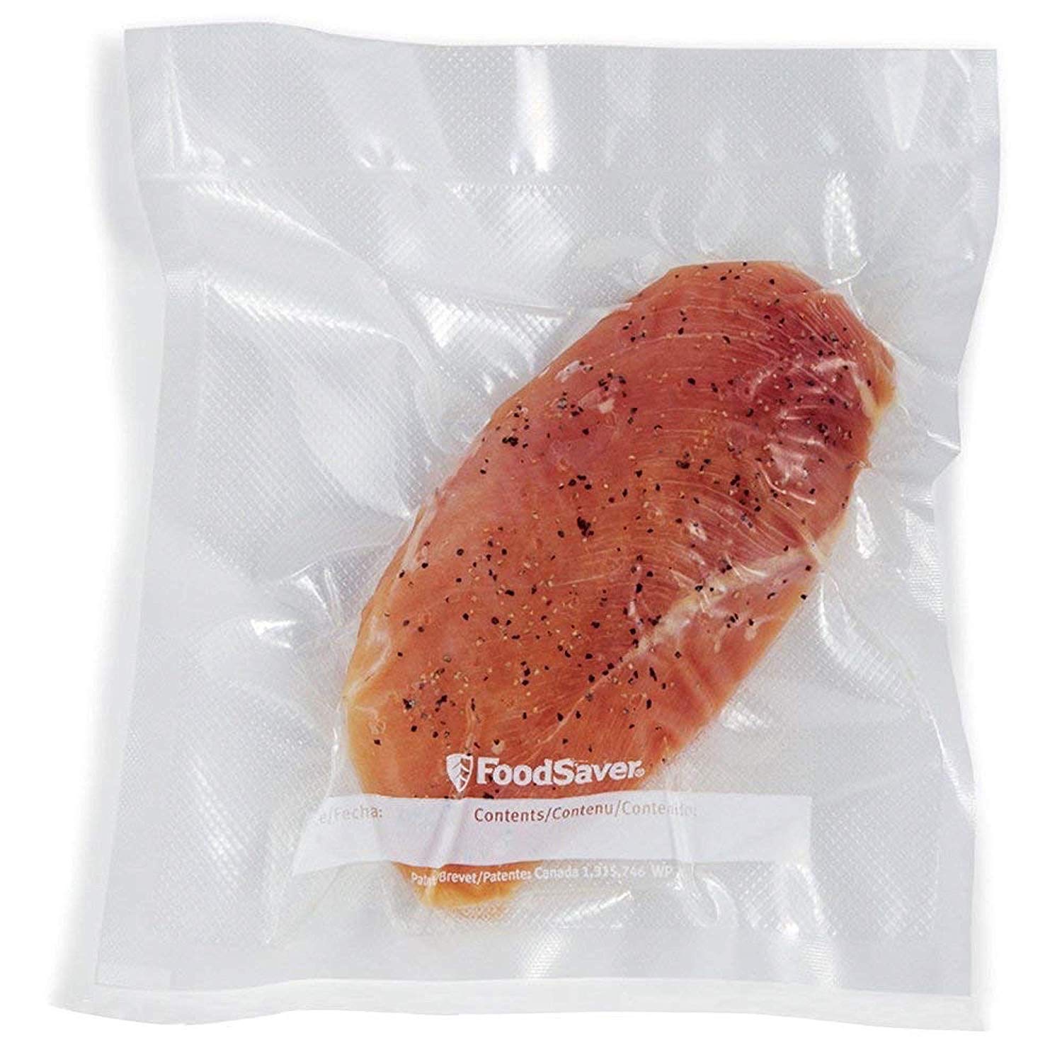 FoodSaver 1-Quart Vacuum Sealer Bags - 90 Count BPA-Free Commercial Grade | Airtight Food Storage, Sous Vide Cooking, Meal Prep & Freezer Organization for Freshness