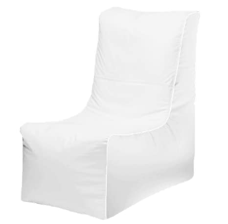 Ocean-Tamer Wedge Marine Boat Bean Bag - White Small, Waterproof & Comfortable for Boats, Yachts, and Outdoor Use