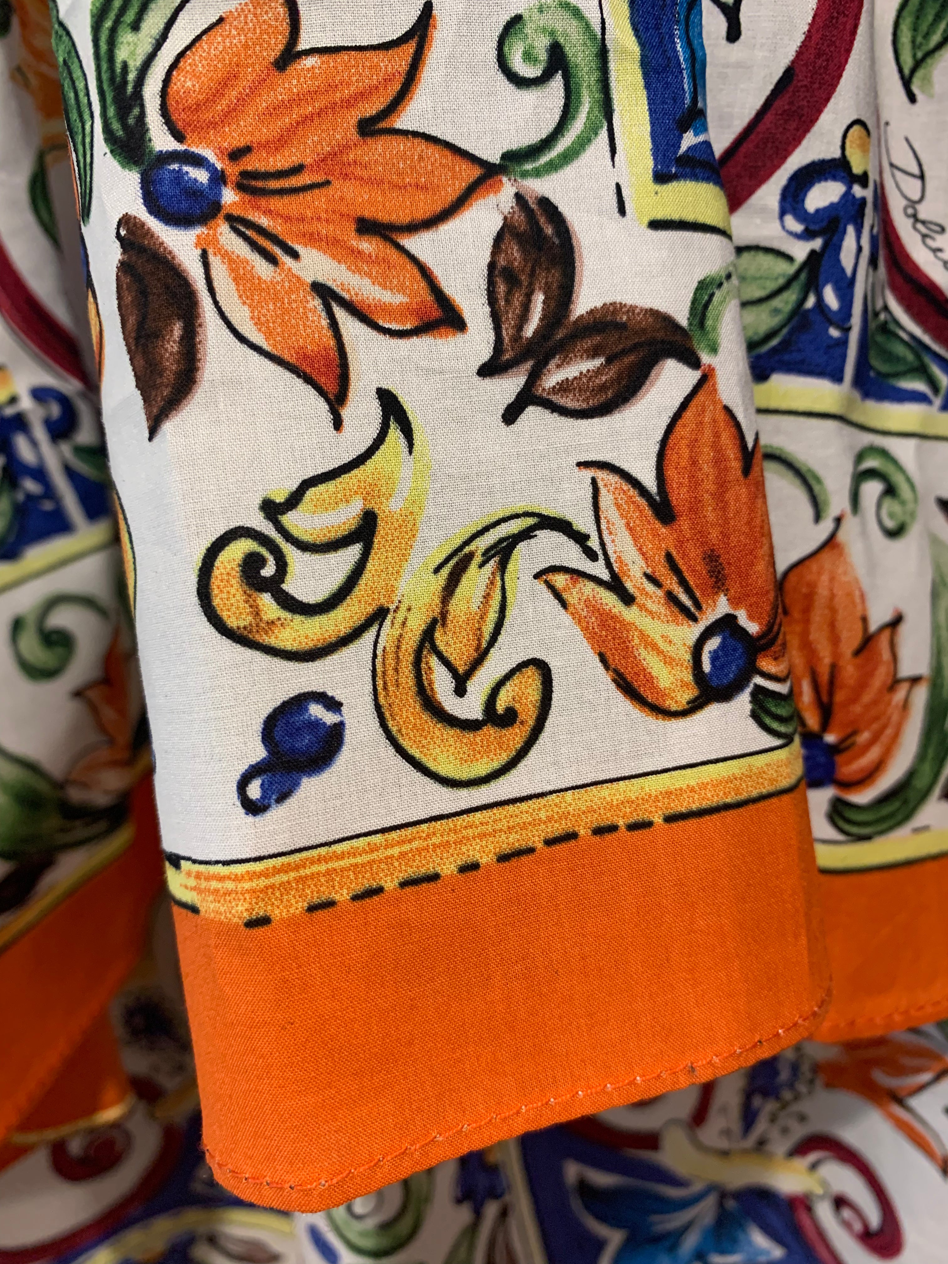 Stylish Orange and White Printed Skirt for Women - Floral Summer Skirt for Casual Outings, Beach Vacations & Date Nights