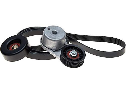 High-Quality Serpentine Belt Drive Component Kit - Compatible with 2002-2005 Ford Explorer 4.0L V6 | Durable Replacement Parts for Smooth Engine Performance | Perfect for DIY Repairs & Maintenance